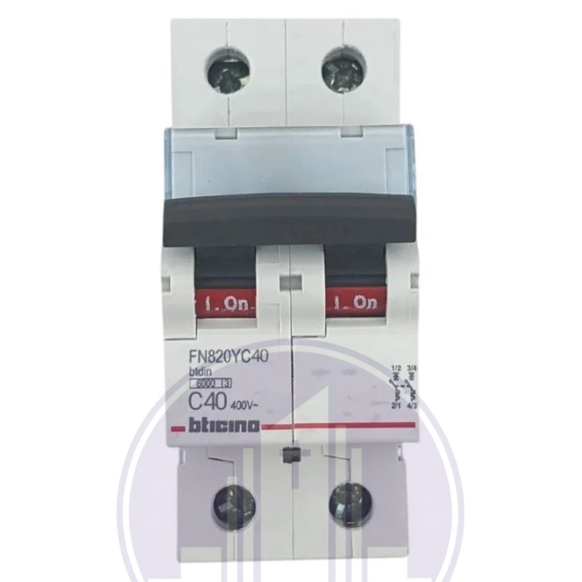 INTERRUPTOR TERMOMAGNÉTICO 2P 40A | BTICINO