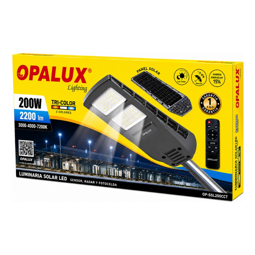 PASTORAL SOLAR 200W TRICOLOR OPALUX
