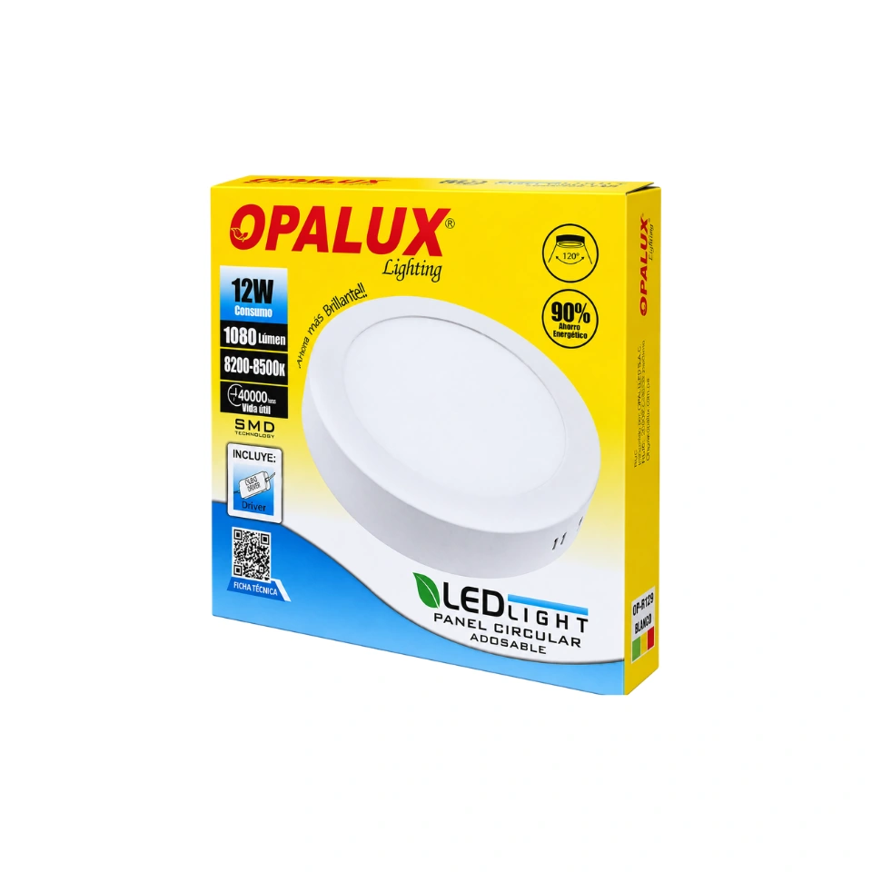 PANEL LED 12W OPALUX