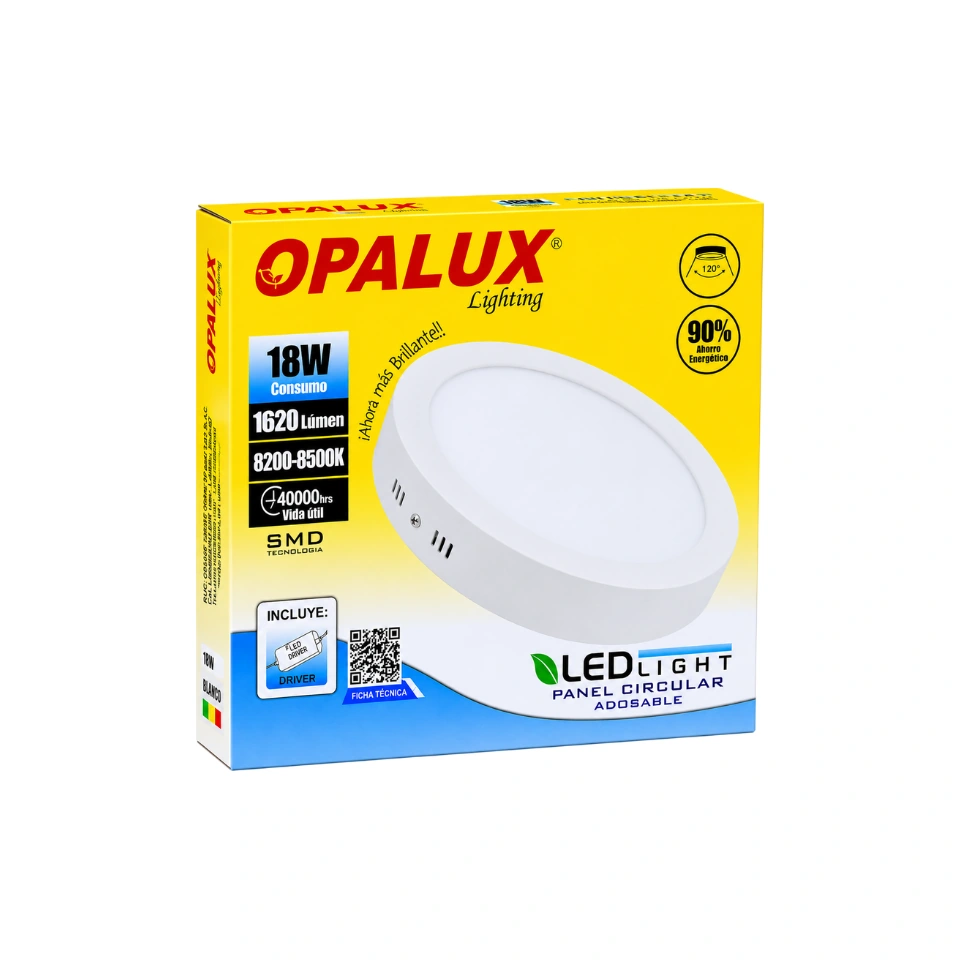 PANEL LED 18W OPALUX