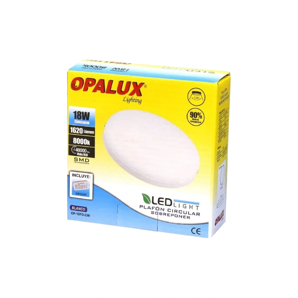 PANEL LED HIELO 18W OPALUX