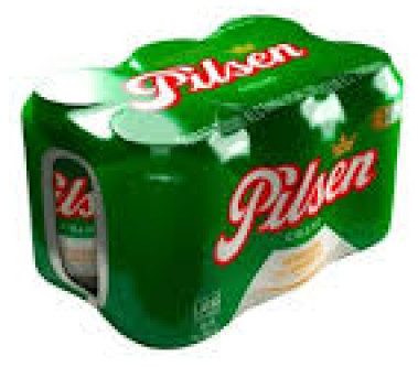 Pilsen lata 355ml 1 six