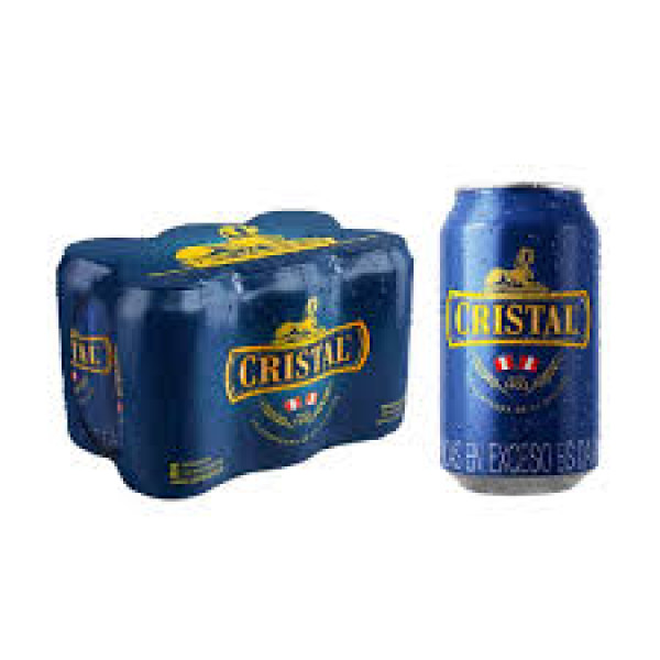 Cristal lata 355ml 1 six