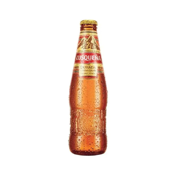 Cusqueña dorada botella pequeña unidad