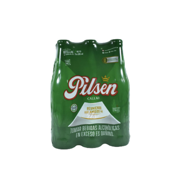 Pilsen botella pequeña 1 six