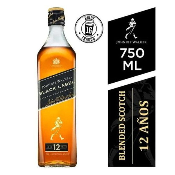 Johnnie Walker Black Label 750ml