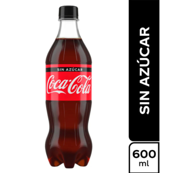 Coca cola cero 600ml