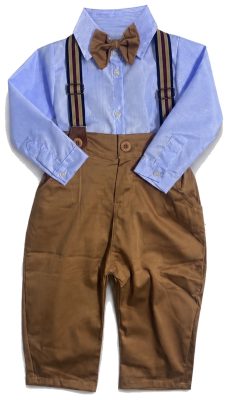 Conjunto de camisa de popelina con pantalón drill