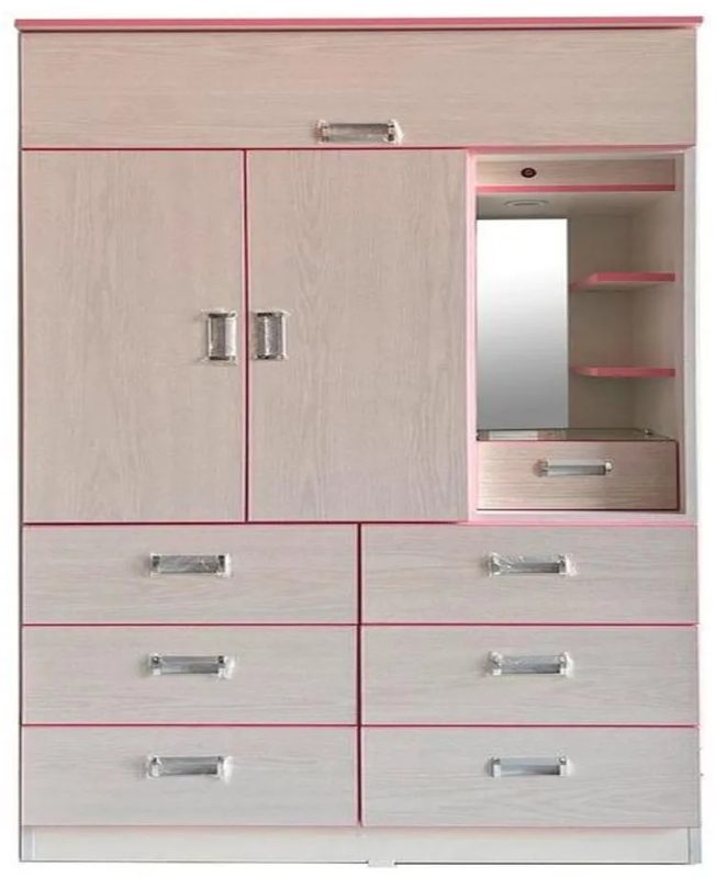 ROPERO MELAMINE 15M con tocador 1.55