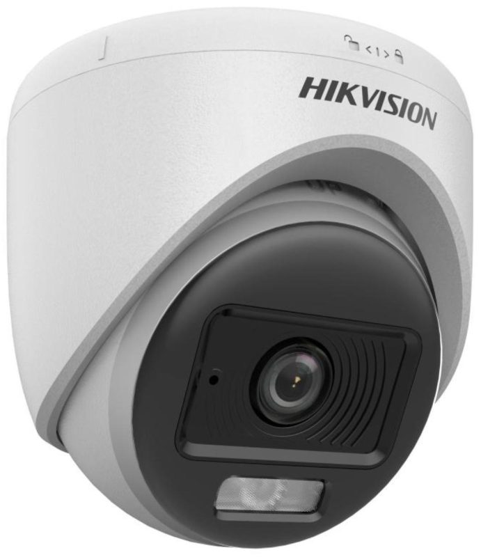 HIKVISION DS-2CE70KF0T-LPFS Cámara Domo 5 Megapíxeles ColorVu con Audio