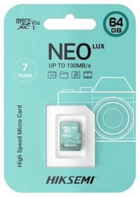 HIKSEMI HS-TF-D3/64G NEO LUX Memoria MicroSD 64GB