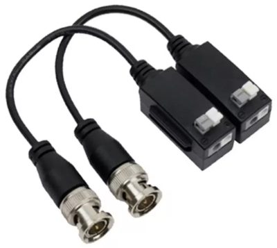 HIKVISION DS-1H18S/E Video balun pasivo 1 canal HD-TVI/AHD/CVI/CVBS par trenzado