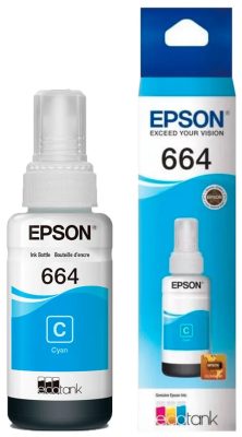 EPSON T664220-AL Botella de Tinta Cian 70 ML