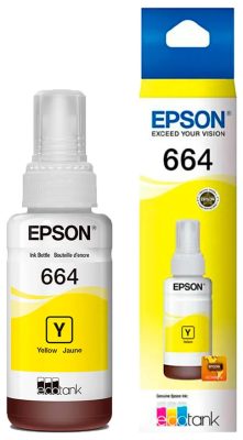 EPSON T664420-AL Botella de Tinta Amarilla 70ML