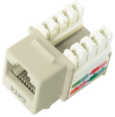 DIXON KJ8-C6-US/WHN Jack RJ45 Cat 6 de poncheo