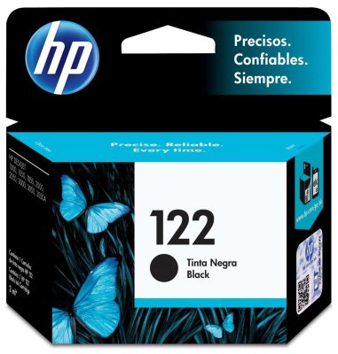 Cartucho de Tinta HP 122 Negro CH561HL Deskjet 1050 2050 3050 Original