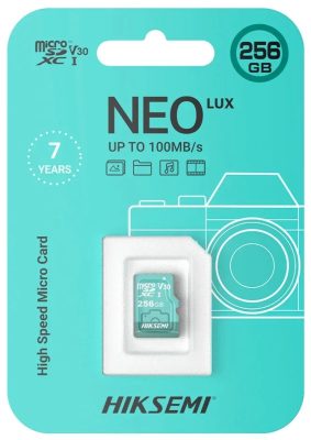 HIKSEMI MEMORIA MICRO SD 256GB NEO LUX