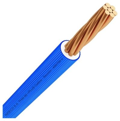 CABLE THW-90+PLUS 450/750V 10AWG AZUL | INDECO