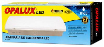 LÁMPARA DE EMERGENCIA IP65 50 LEDS | OPALUX