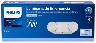 LÁMPARA DE EMERGENCIA 2WATTS | PHILIPS