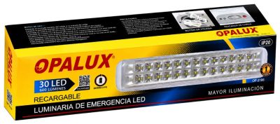 LÁMPARA DE EMERGENCIA LINEAL 30 LEDS | OPALUX