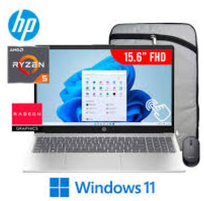 Laptop HP 15 Ryzen 5 8GB 512GB SSD