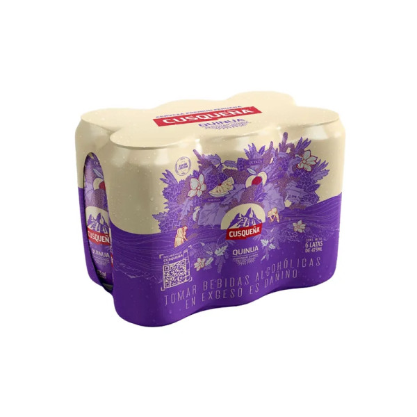 Cusqueña de quinua latón 475ml 1 six
