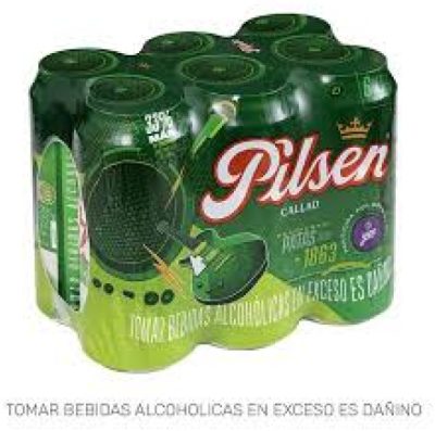 Pilsen latón 475ml 1 six