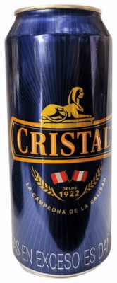 Cristal latón 475ml unidad